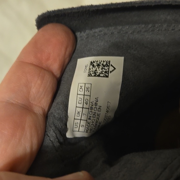 TOMS Majorca Floral Embossed Blue/Gray Peep-Toe - Picture 9 of 9